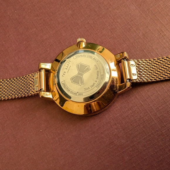 Ted Baker Kate Floral Watch Rose Gold - Picture 10 of 13